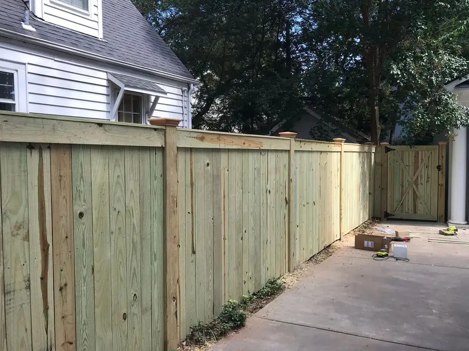 Wood Fence Installation